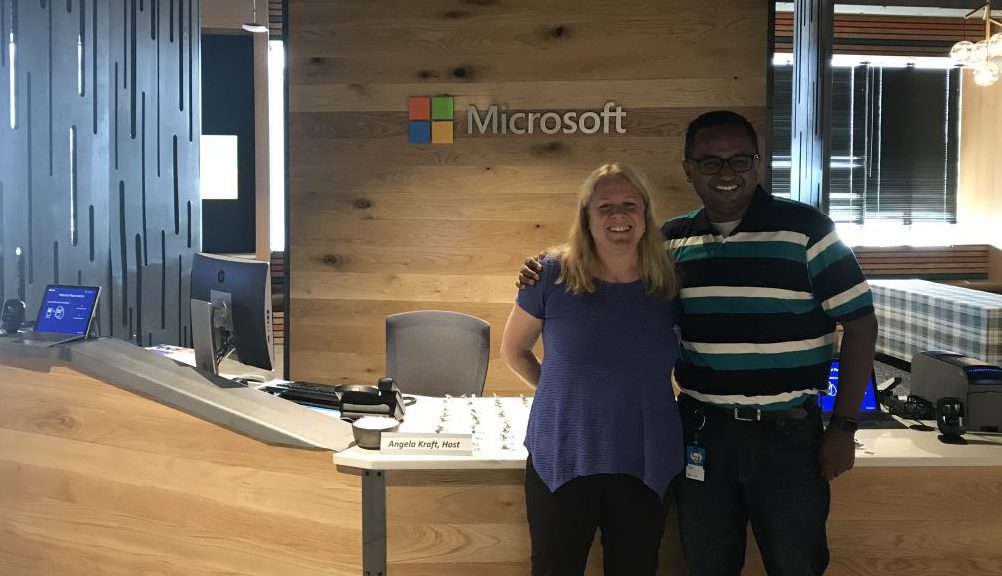 Microsoft Technology Center St. Louis Front Desk